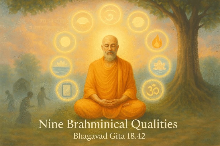 Brahminical Qualities: The Pillars of a Virtuous Life