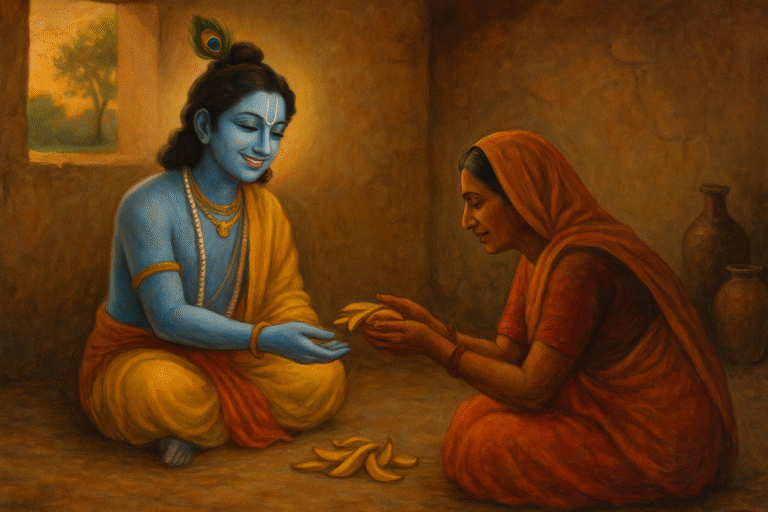 When Lord Krishna Ate Banana Peels