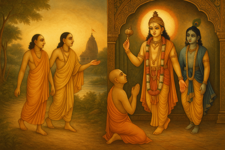 Sri Chaitanya Mahaprabhu’s Journey to Jagannath Puri and the Deliverance of Sarvabhauma Bhattacharya