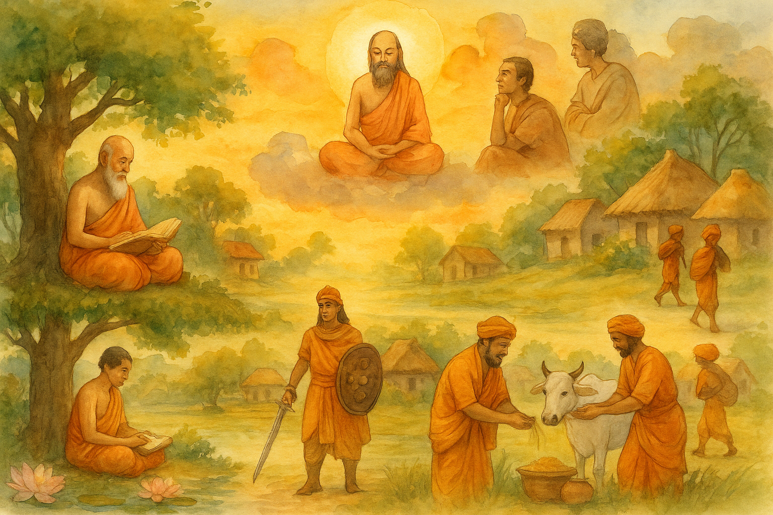 Varṇāśrama-Dharma — The Divine Blueprint for a Balanced Society